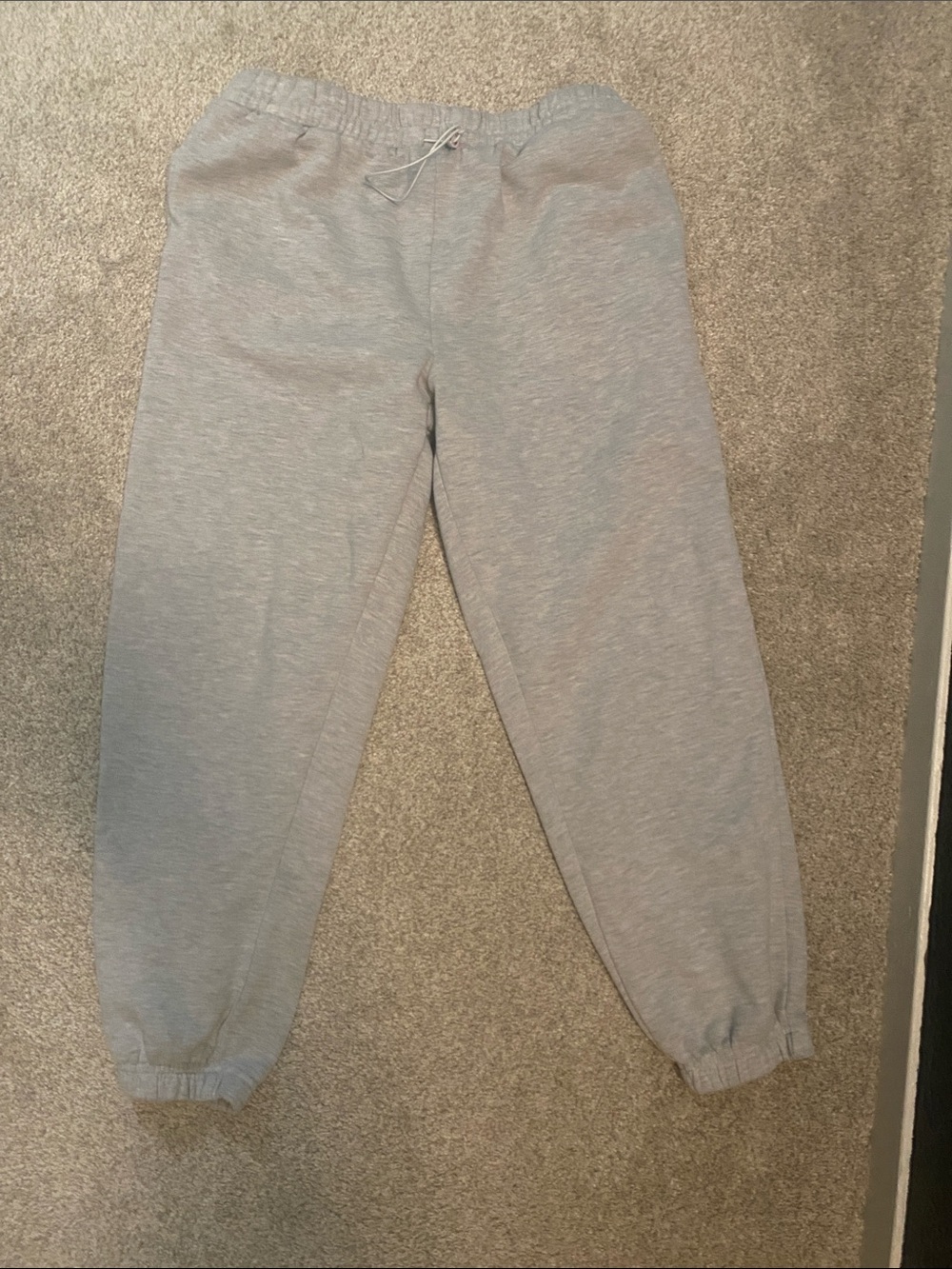 3/$20 Ardene Light Grey Sweat Joggers with Elastic Waist